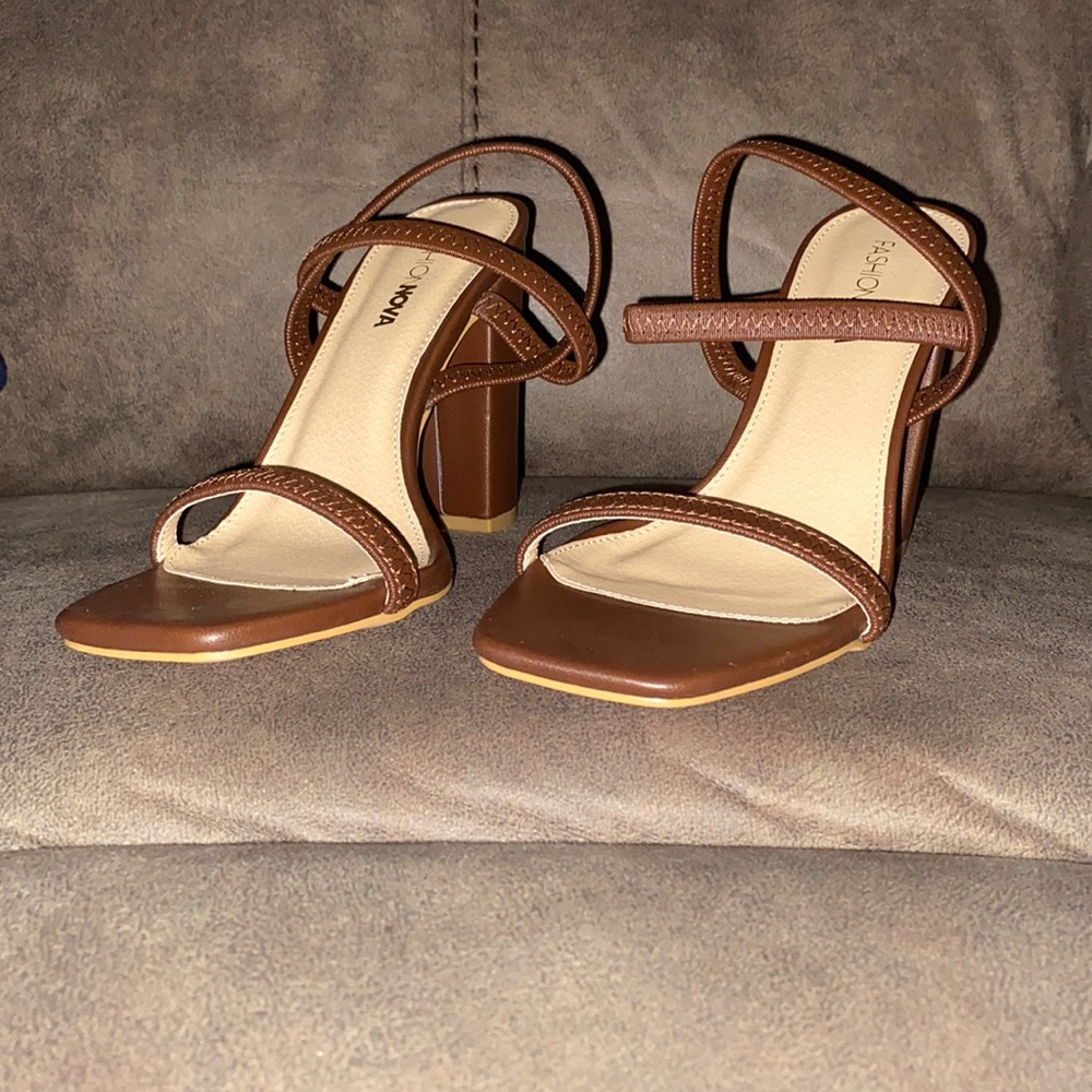 Brown Miss Lola heels
